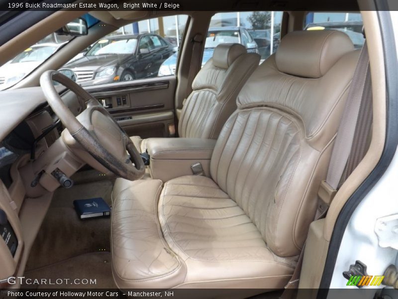 Front Seat of 1996 Roadmaster Estate Wagon