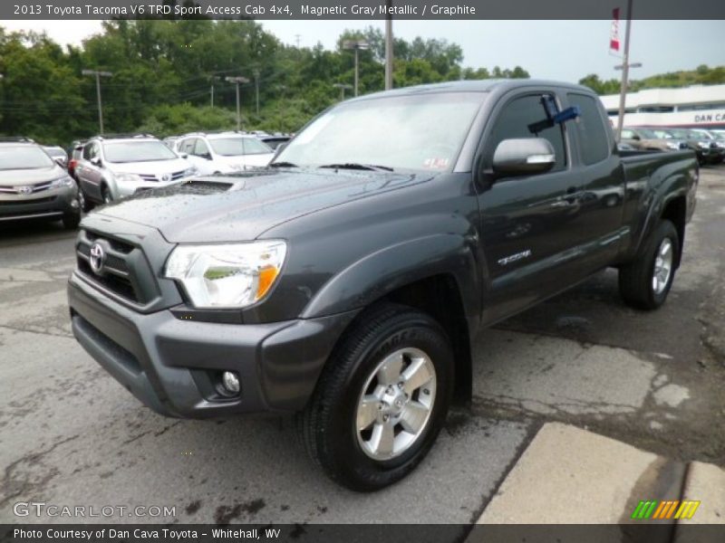 Magnetic Gray Metallic / Graphite 2013 Toyota Tacoma V6 TRD Sport Access Cab 4x4