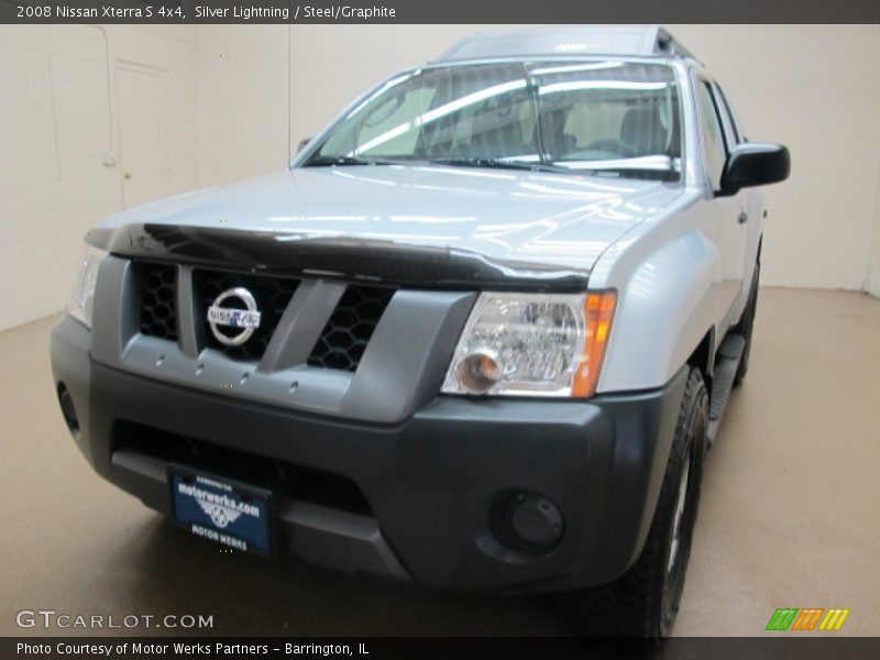 Silver Lightning / Steel/Graphite 2008 Nissan Xterra S 4x4