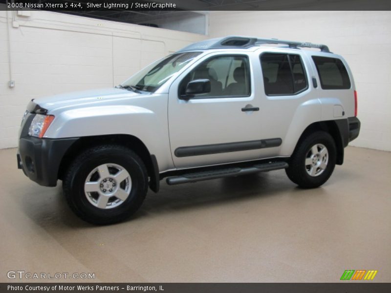 Silver Lightning / Steel/Graphite 2008 Nissan Xterra S 4x4