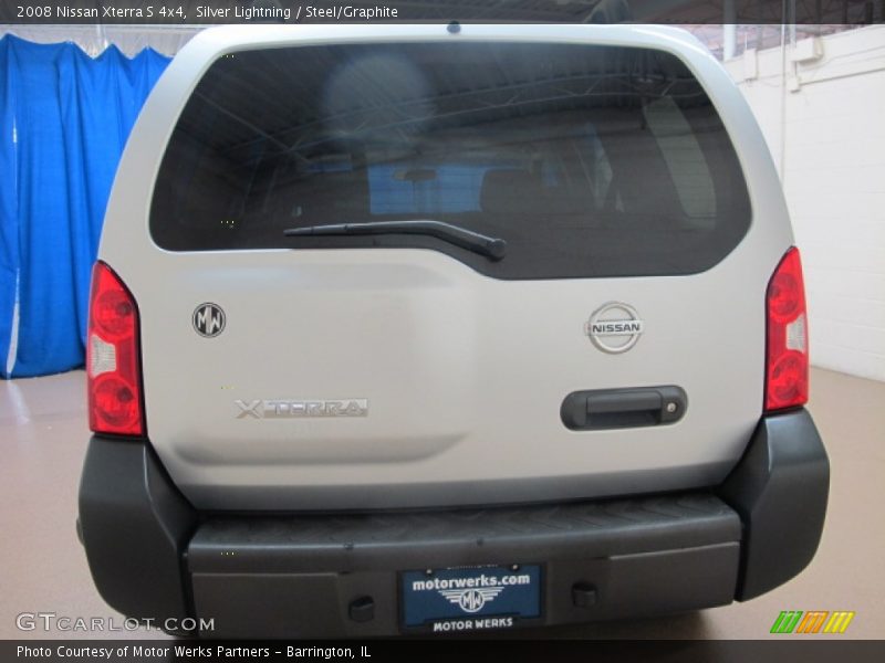 Silver Lightning / Steel/Graphite 2008 Nissan Xterra S 4x4