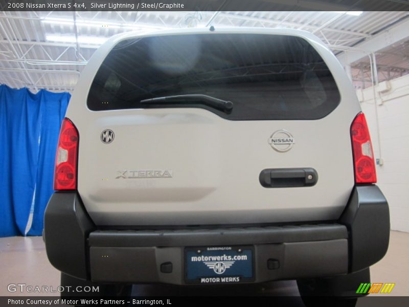 Silver Lightning / Steel/Graphite 2008 Nissan Xterra S 4x4