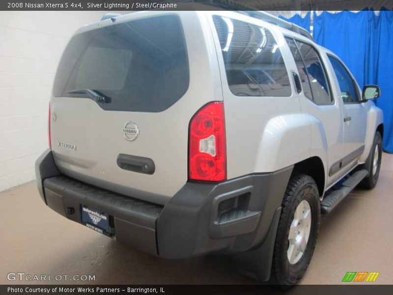 Silver Lightning / Steel/Graphite 2008 Nissan Xterra S 4x4