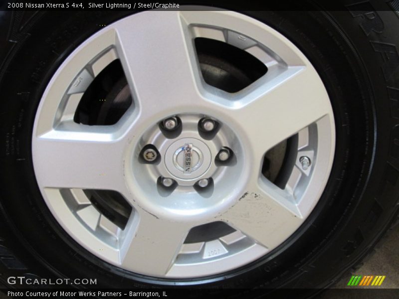 Silver Lightning / Steel/Graphite 2008 Nissan Xterra S 4x4