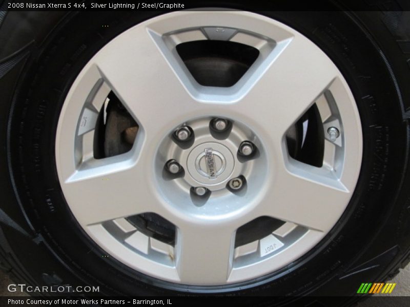 Silver Lightning / Steel/Graphite 2008 Nissan Xterra S 4x4