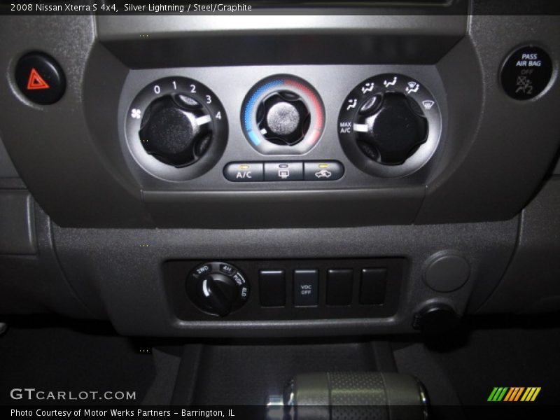 Silver Lightning / Steel/Graphite 2008 Nissan Xterra S 4x4