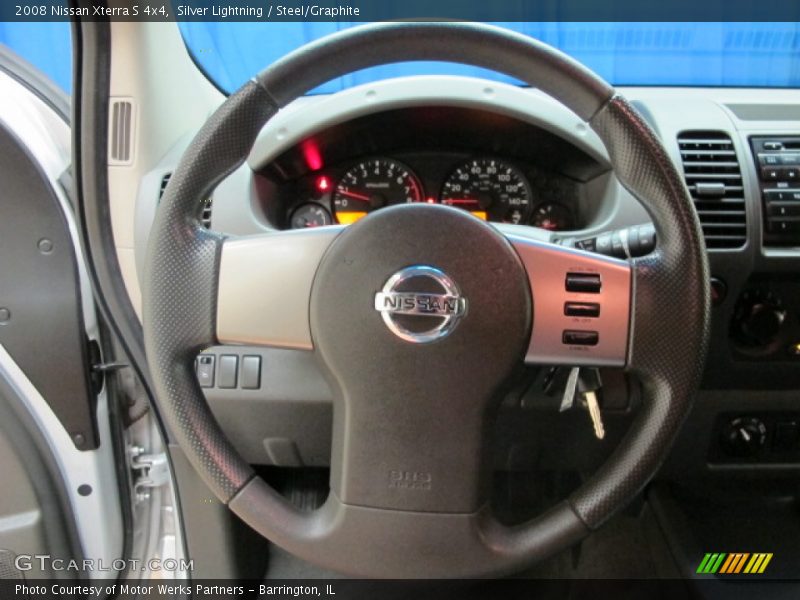 Silver Lightning / Steel/Graphite 2008 Nissan Xterra S 4x4