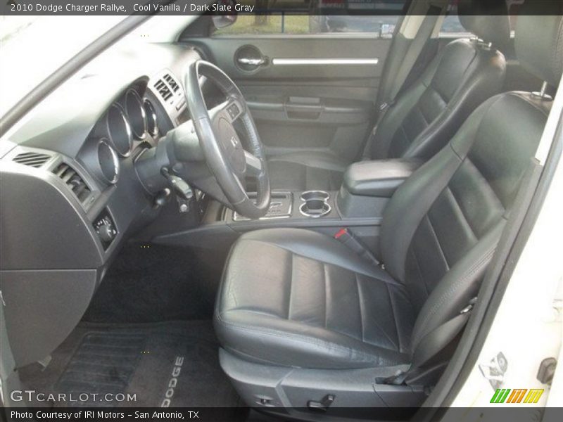 Cool Vanilla / Dark Slate Gray 2010 Dodge Charger Rallye