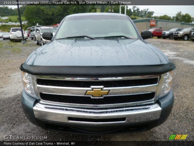 Blue Granite Metallic / Dark Titanium 2010 Chevrolet Silverado 1500 LS Regular Cab 4x4