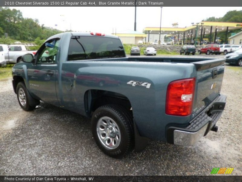 Blue Granite Metallic / Dark Titanium 2010 Chevrolet Silverado 1500 LS Regular Cab 4x4