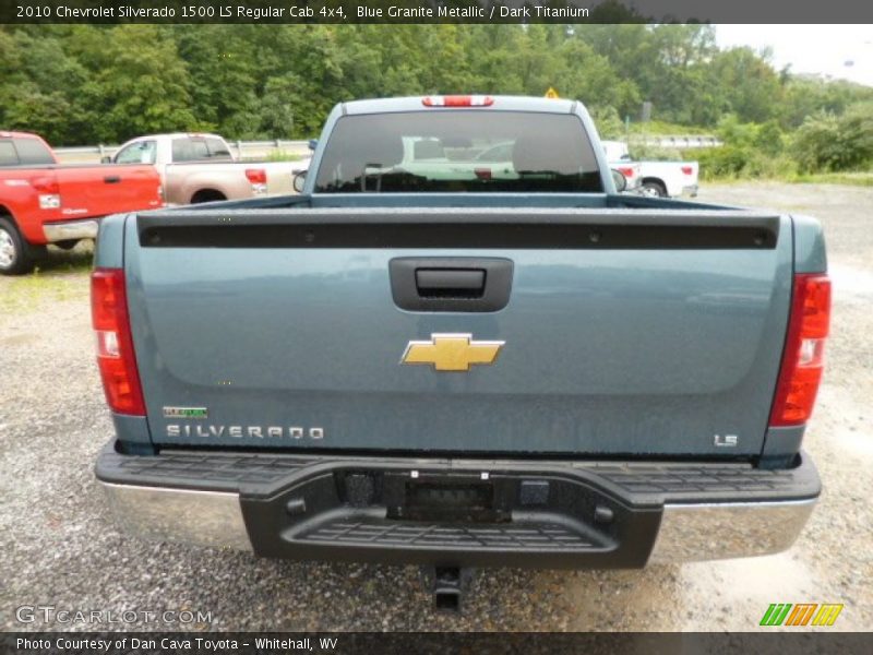 Blue Granite Metallic / Dark Titanium 2010 Chevrolet Silverado 1500 LS Regular Cab 4x4