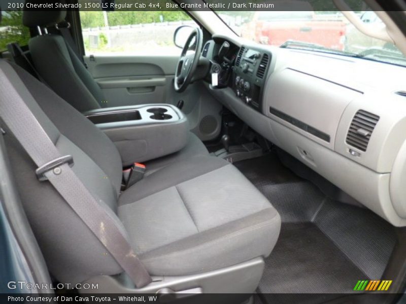 Blue Granite Metallic / Dark Titanium 2010 Chevrolet Silverado 1500 LS Regular Cab 4x4