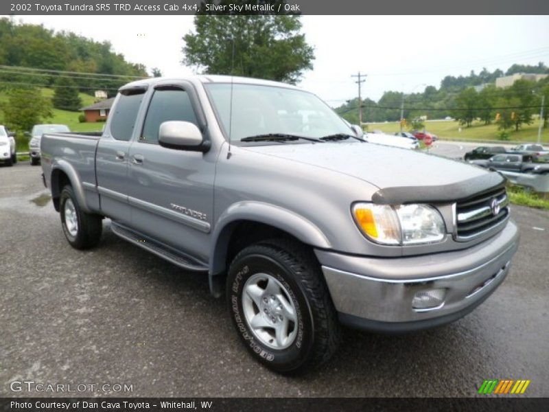 Silver Sky Metallic / Oak 2002 Toyota Tundra SR5 TRD Access Cab 4x4