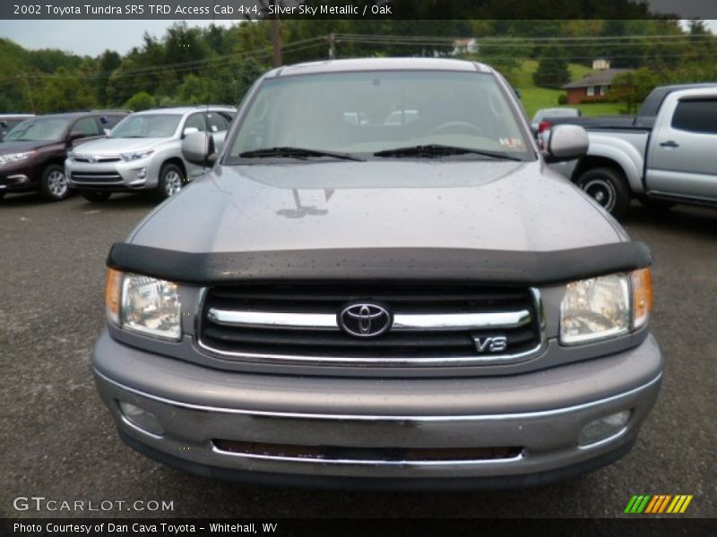 Silver Sky Metallic / Oak 2002 Toyota Tundra SR5 TRD Access Cab 4x4