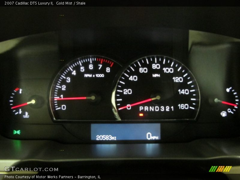 Gold Mist / Shale 2007 Cadillac DTS Luxury II