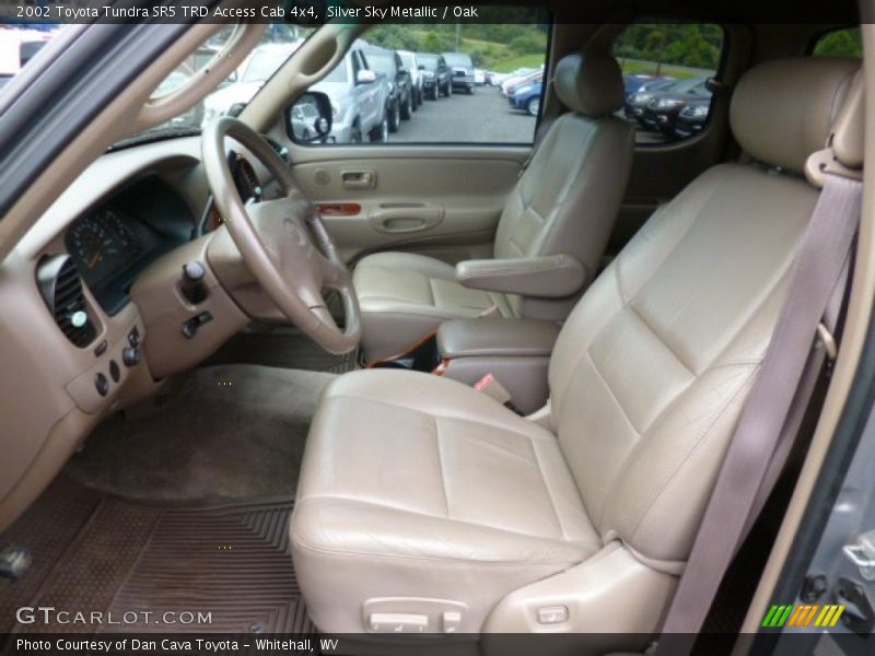 Silver Sky Metallic / Oak 2002 Toyota Tundra SR5 TRD Access Cab 4x4