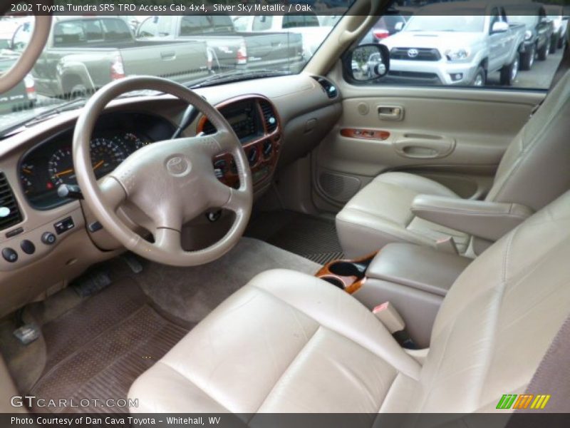 Silver Sky Metallic / Oak 2002 Toyota Tundra SR5 TRD Access Cab 4x4