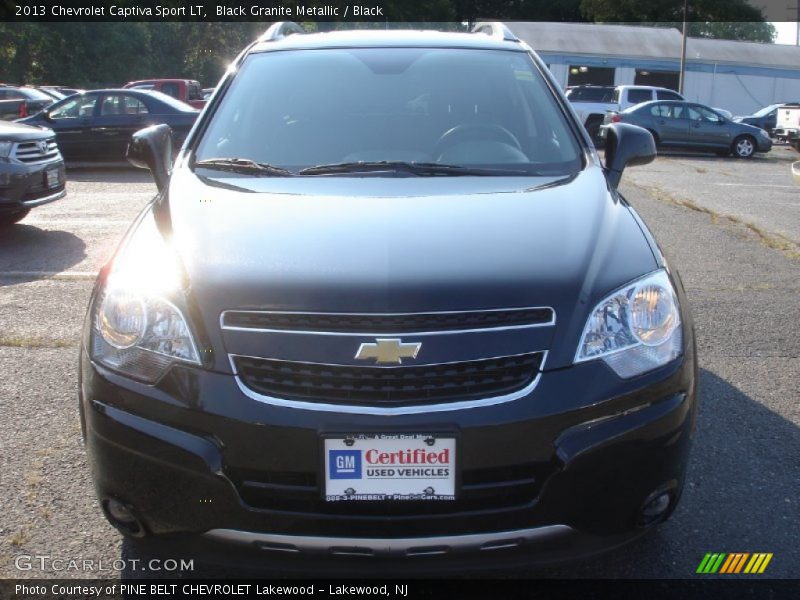 Black Granite Metallic / Black 2013 Chevrolet Captiva Sport LT