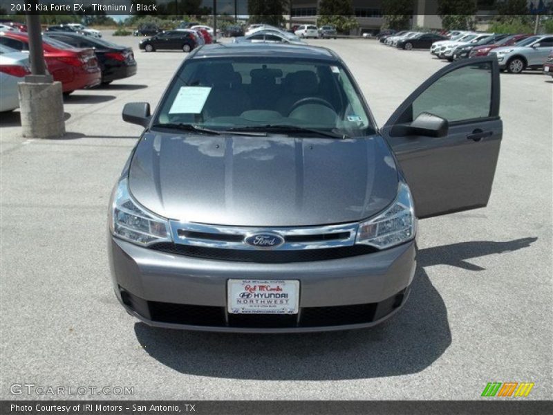 Titanium / Black 2012 Kia Forte EX