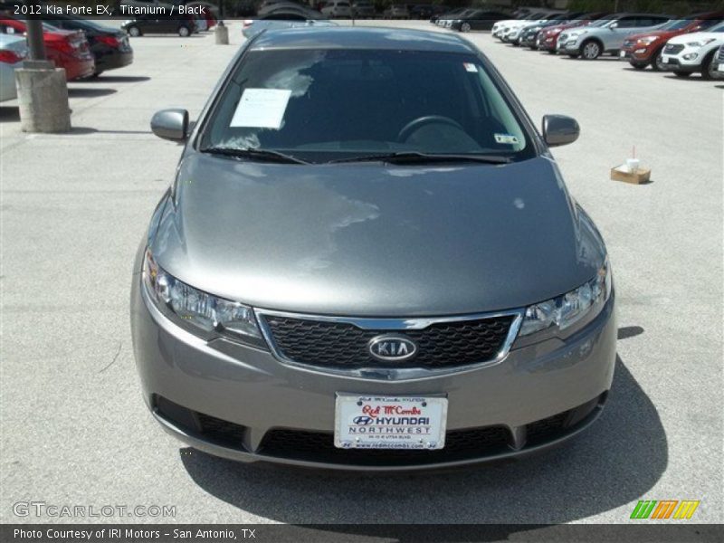 Titanium / Black 2012 Kia Forte EX