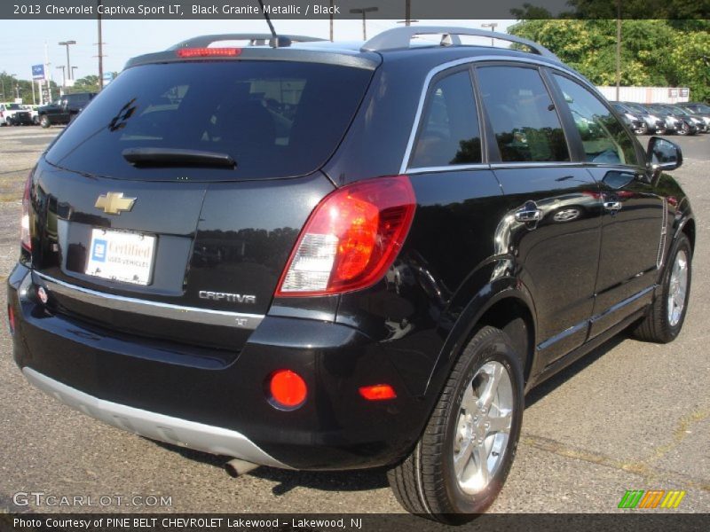 Black Granite Metallic / Black 2013 Chevrolet Captiva Sport LT