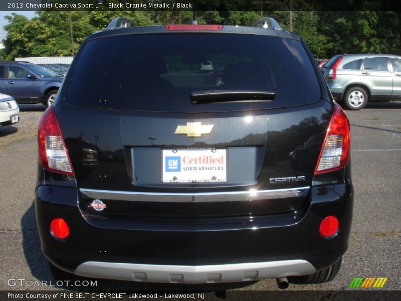 Black Granite Metallic / Black 2013 Chevrolet Captiva Sport LT