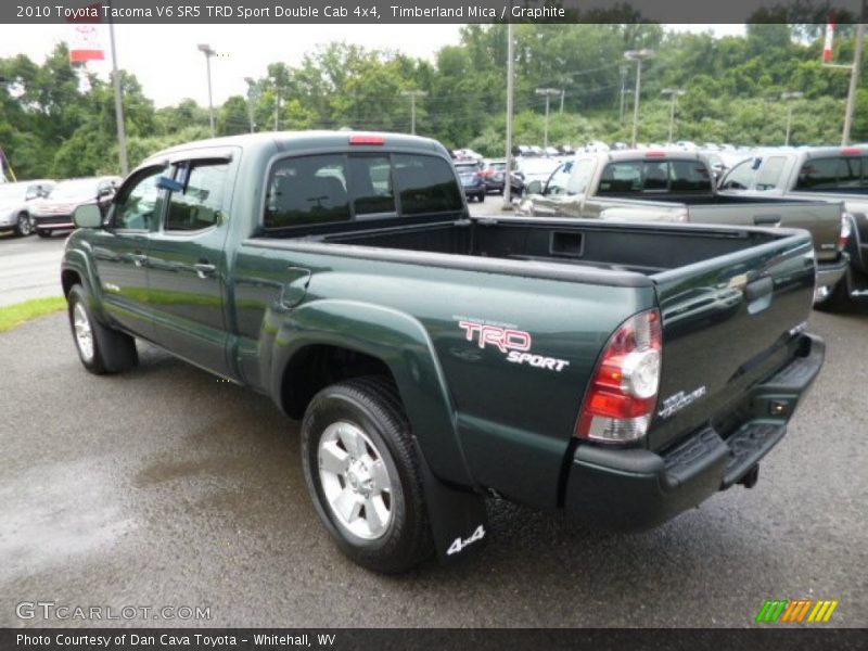 Timberland Mica / Graphite 2010 Toyota Tacoma V6 SR5 TRD Sport Double Cab 4x4