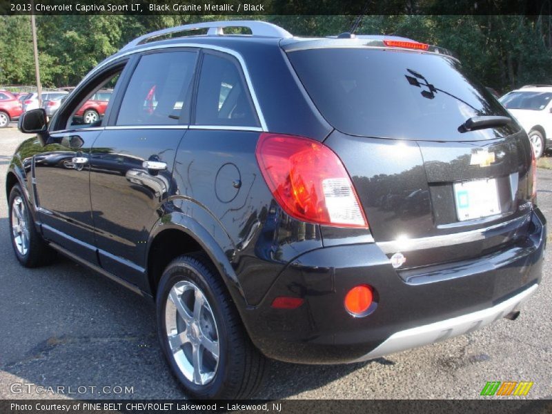 Black Granite Metallic / Black 2013 Chevrolet Captiva Sport LT