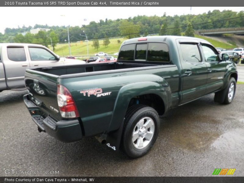 Timberland Mica / Graphite 2010 Toyota Tacoma V6 SR5 TRD Sport Double Cab 4x4