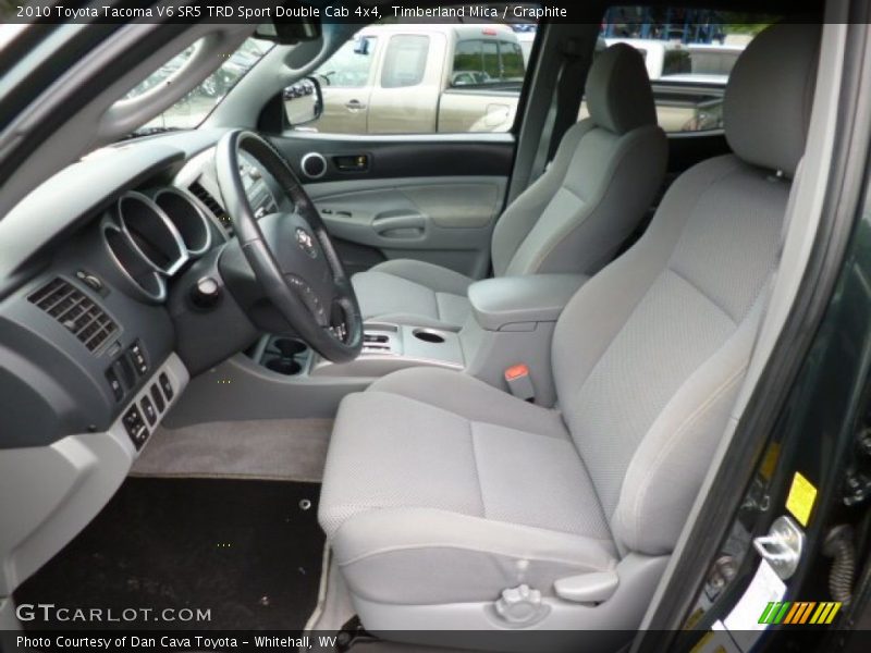 Timberland Mica / Graphite 2010 Toyota Tacoma V6 SR5 TRD Sport Double Cab 4x4