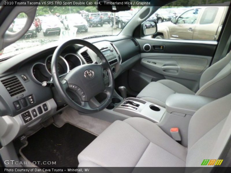 Timberland Mica / Graphite 2010 Toyota Tacoma V6 SR5 TRD Sport Double Cab 4x4