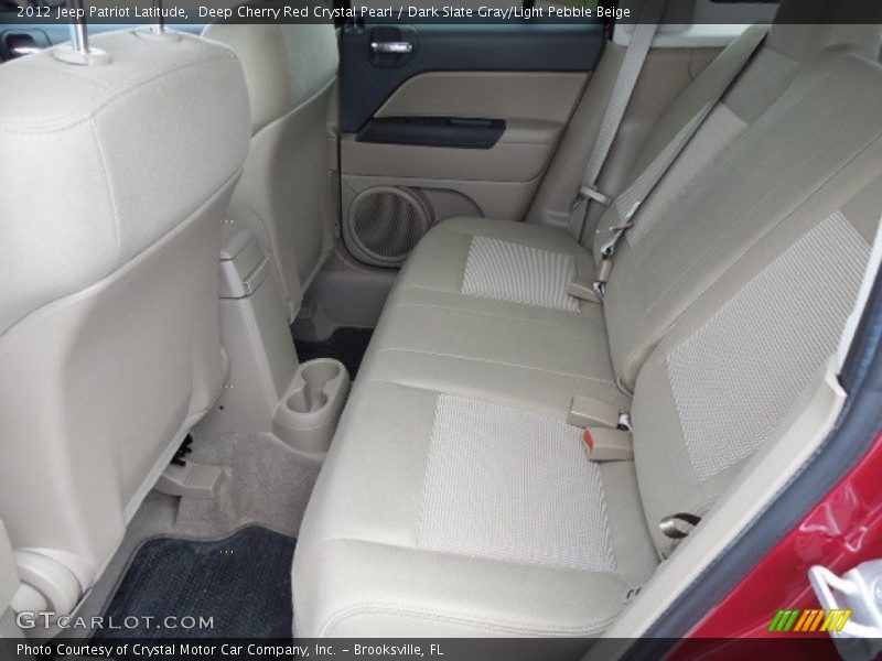 Deep Cherry Red Crystal Pearl / Dark Slate Gray/Light Pebble Beige 2012 Jeep Patriot Latitude