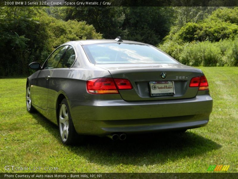 Space Grey Metallic / Gray 2008 BMW 3 Series 328xi Coupe