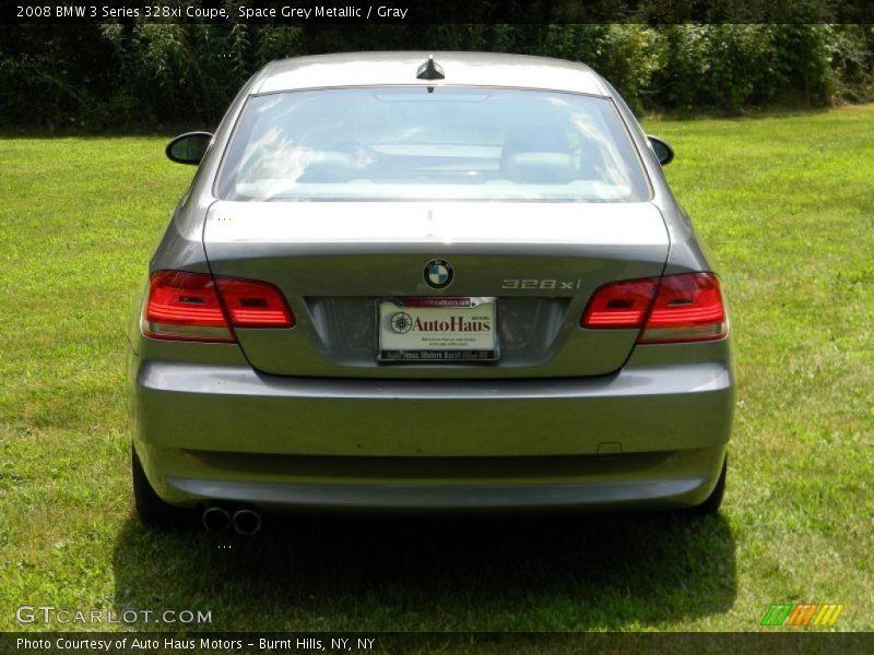 Space Grey Metallic / Gray 2008 BMW 3 Series 328xi Coupe