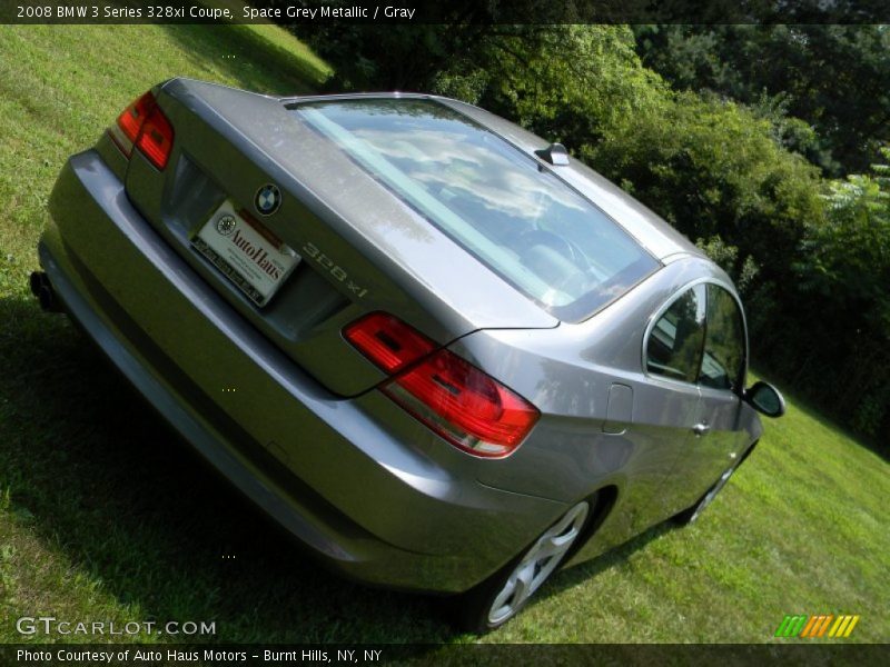 Space Grey Metallic / Gray 2008 BMW 3 Series 328xi Coupe