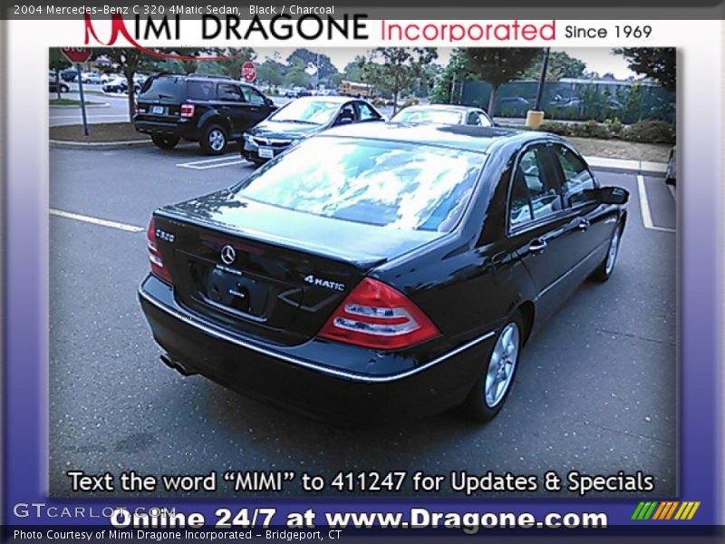 Black / Charcoal 2004 Mercedes-Benz C 320 4Matic Sedan