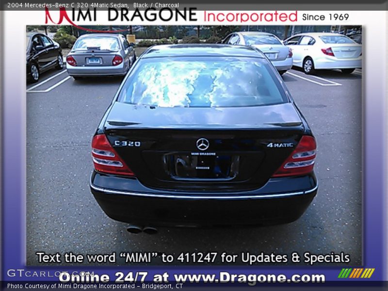 Black / Charcoal 2004 Mercedes-Benz C 320 4Matic Sedan