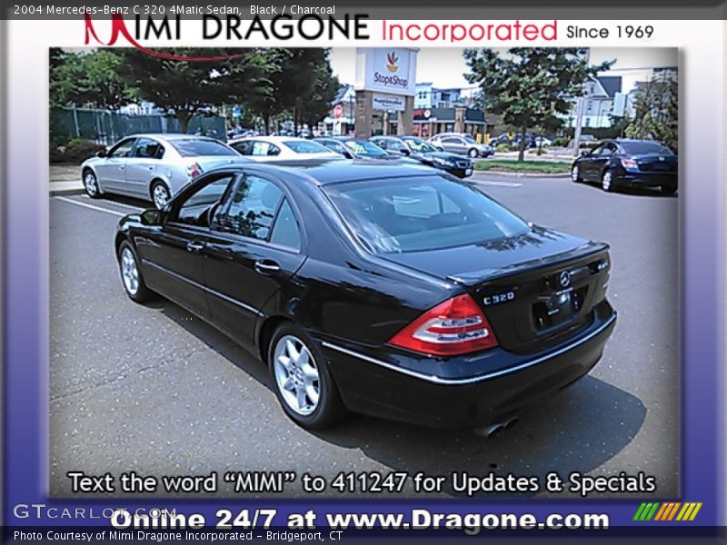 Black / Charcoal 2004 Mercedes-Benz C 320 4Matic Sedan