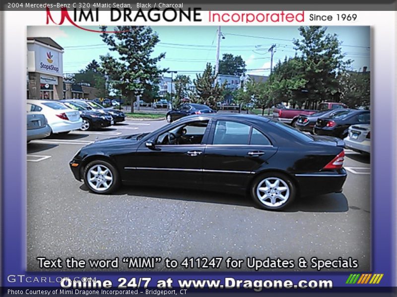 Black / Charcoal 2004 Mercedes-Benz C 320 4Matic Sedan