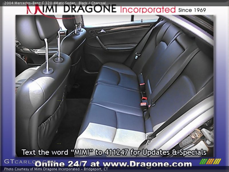 Black / Charcoal 2004 Mercedes-Benz C 320 4Matic Sedan