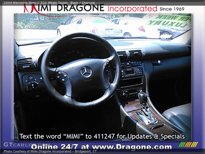 Black / Charcoal 2004 Mercedes-Benz C 320 4Matic Sedan