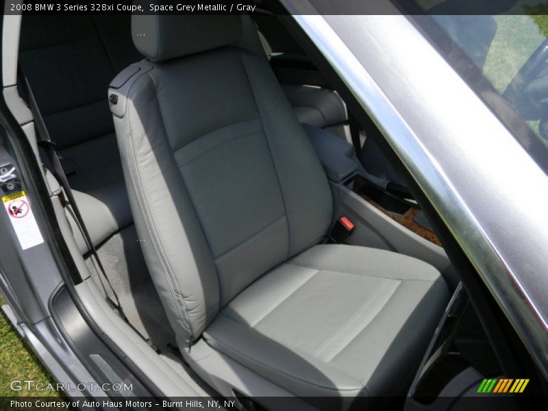 Space Grey Metallic / Gray 2008 BMW 3 Series 328xi Coupe