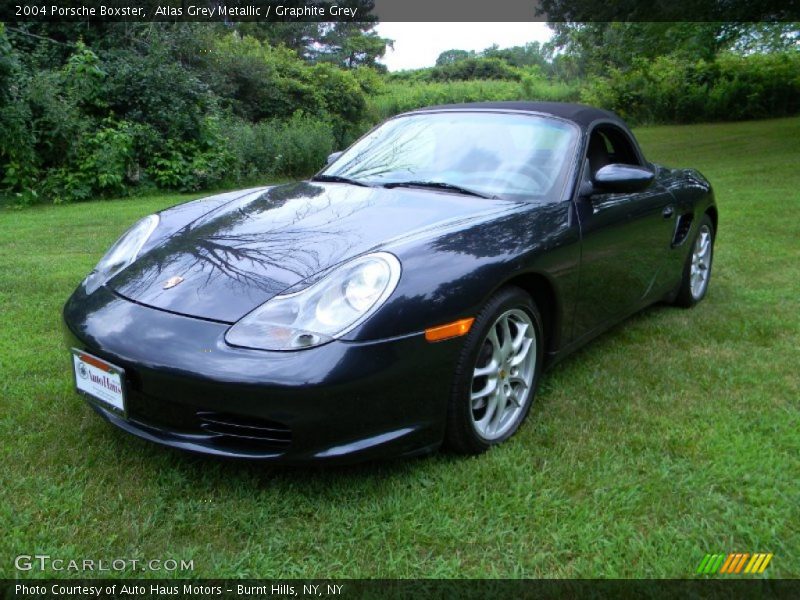 Atlas Grey Metallic / Graphite Grey 2004 Porsche Boxster