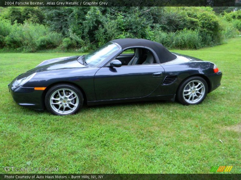 Atlas Grey Metallic / Graphite Grey 2004 Porsche Boxster