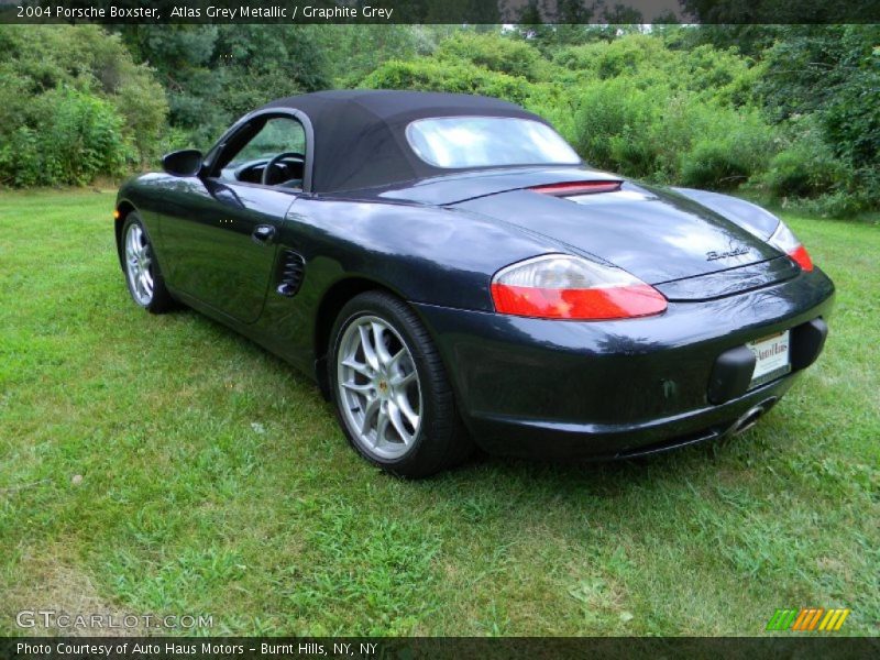 Atlas Grey Metallic / Graphite Grey 2004 Porsche Boxster
