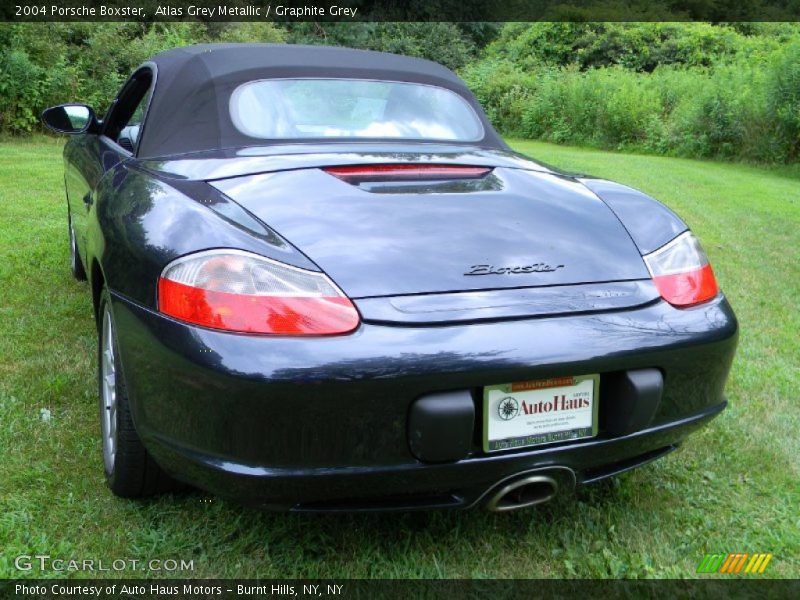 Atlas Grey Metallic / Graphite Grey 2004 Porsche Boxster