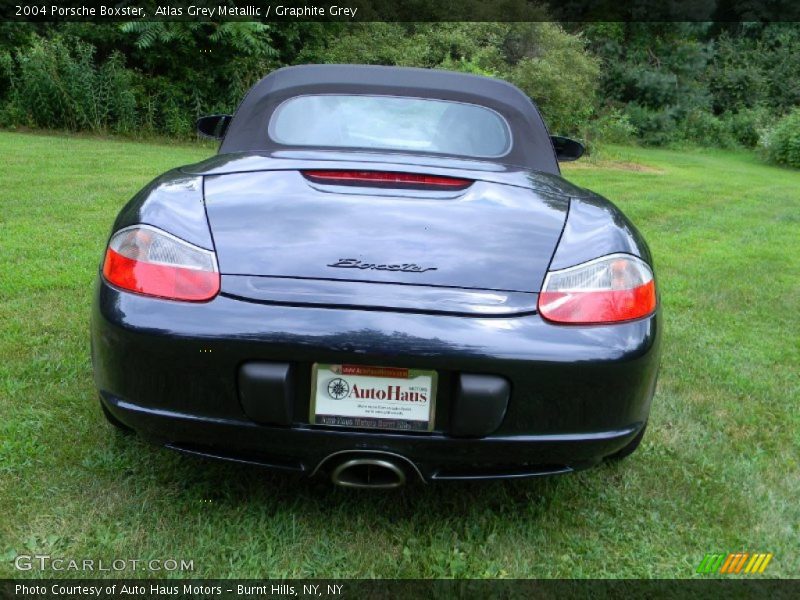 Atlas Grey Metallic / Graphite Grey 2004 Porsche Boxster