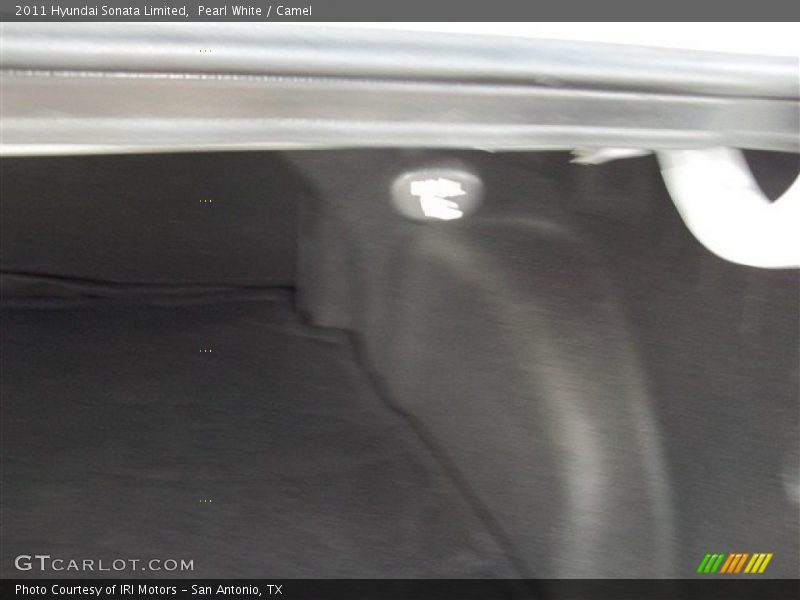 Pearl White / Camel 2011 Hyundai Sonata Limited