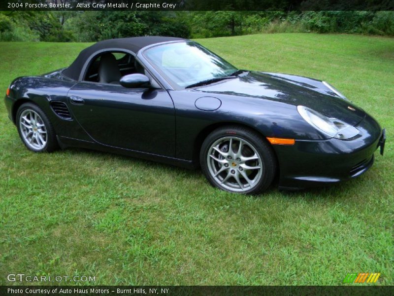 Atlas Grey Metallic / Graphite Grey 2004 Porsche Boxster