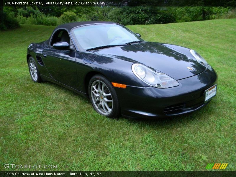 Atlas Grey Metallic / Graphite Grey 2004 Porsche Boxster